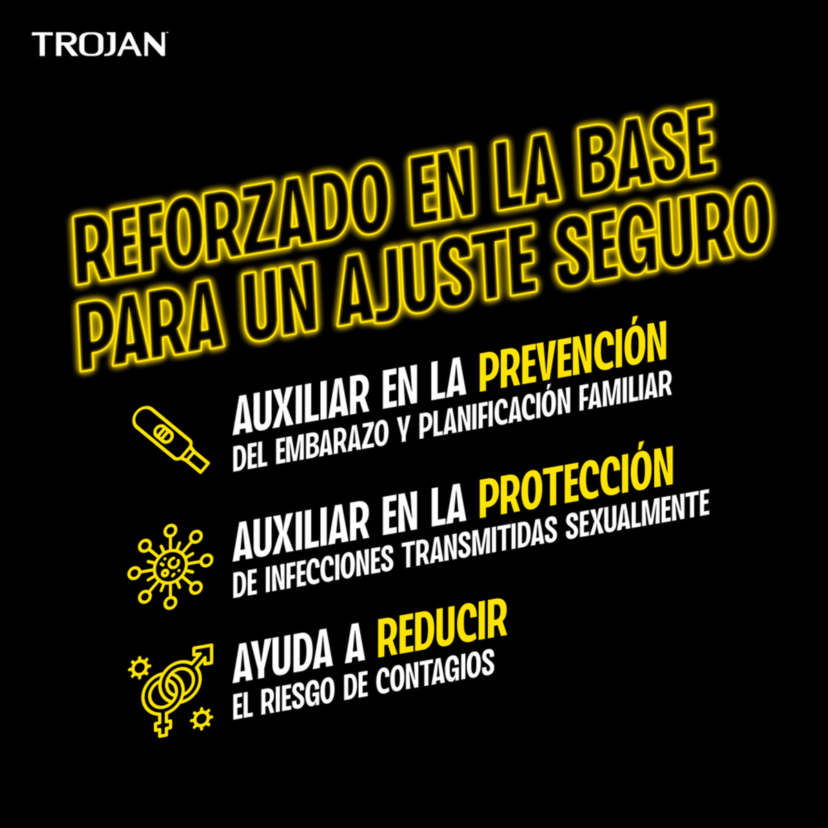 Condones Trojan son tu aliado íntimo